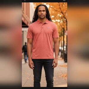 Men's Red Polo Shirt